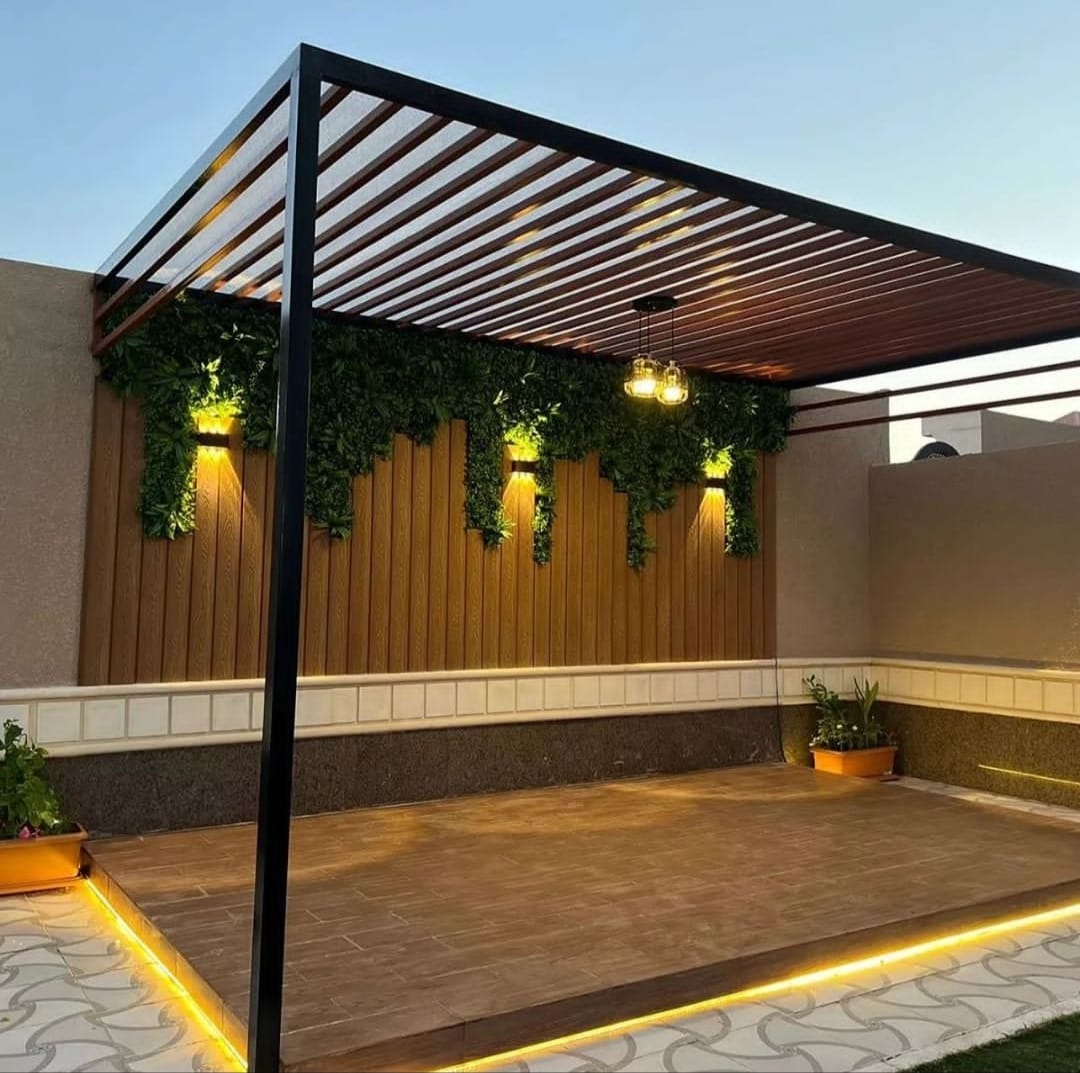 أفكار تصميم الجلسات الخارجية